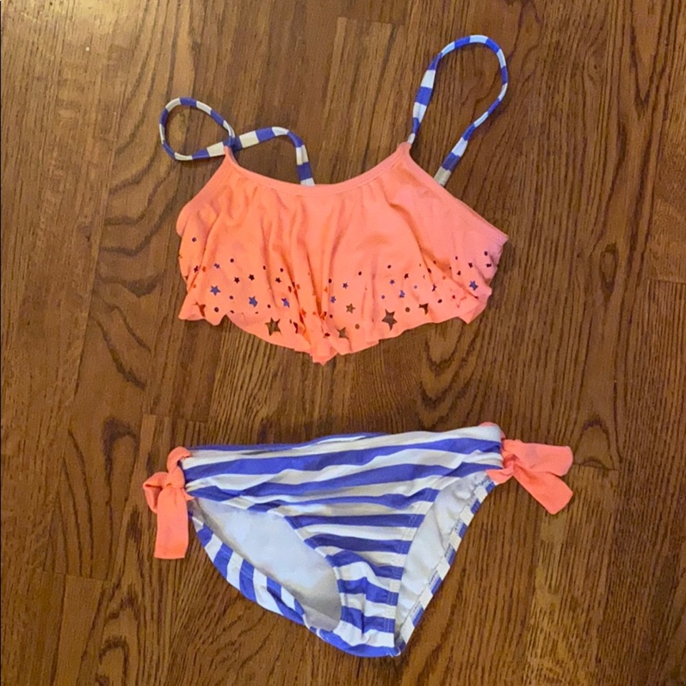 Girls 2 piece swim
